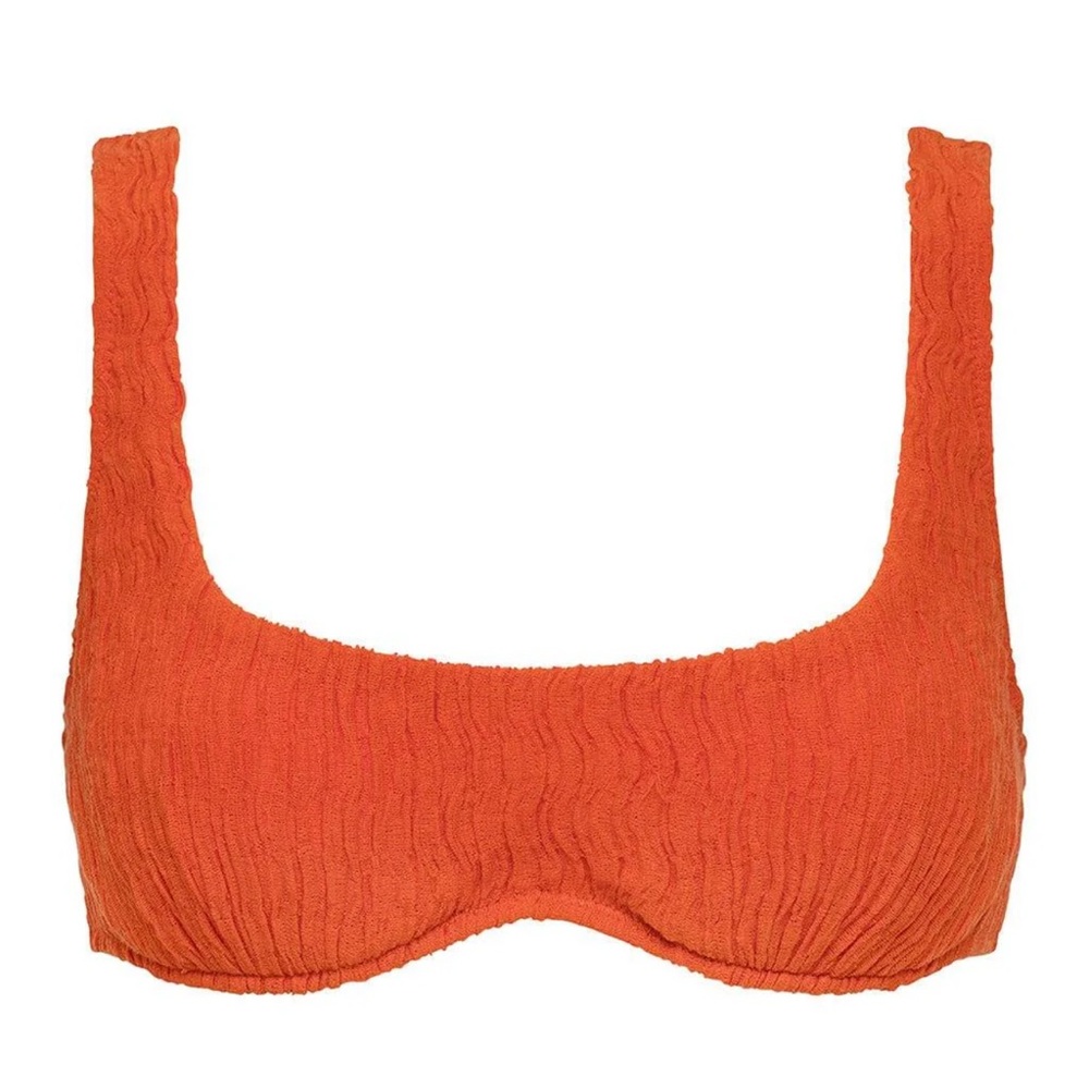 Montce Tangerine Kaia Top bikini women’s size M NWOT - Picture 3 of 14